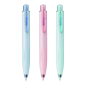 Apli Mini Stylos Gel Rétractables Bleus x3 Corps Pastel Apli Mini Stylos Gel Rétractables Bleus x3 Corps Pastel