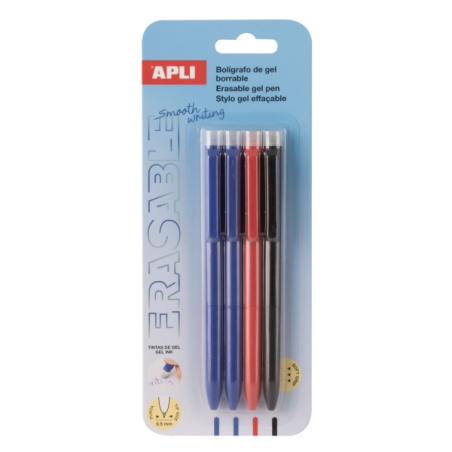 Stylos gel effaçables 0,5 mm