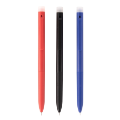 Stylo gel effaçable Apli 0,5 mm lot de 4 couleurs assorties
