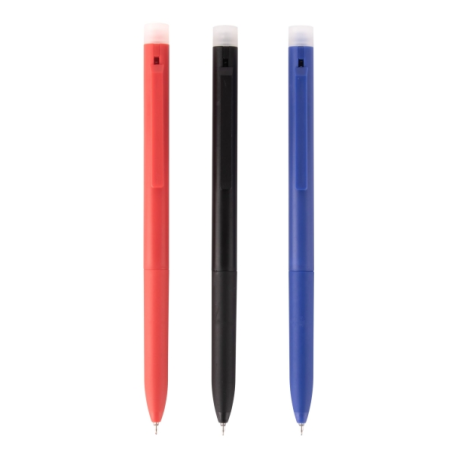 Stylo gel effaçable Apli 0,5 mm lot de 4 couleurs assorties