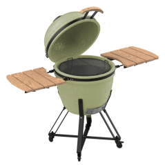Barbecue kamado céramique menthe
