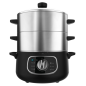 Cuiseur vapeur multifonction Cecotec Vapovita noir