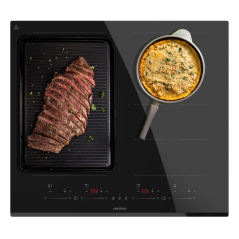 plaque induction encastrable noire