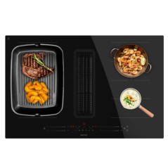 plaque induction encastrable noire