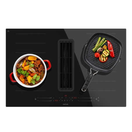 plaque induction encastrable noire Cecotec