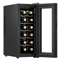 Cave à vin Cecotec Bolero GrandSommelier 12 bouteilles noire