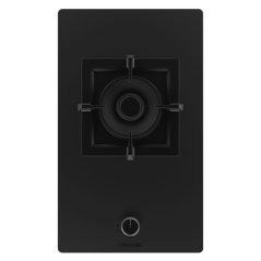 plaque de cuisson gaz noire