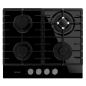 Cuisinière gaz encastrable Cecotec 4 brûleurs noire Cuisinière gaz encastrable Cecotec 4 brûleurs noire