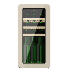 Cave à vin Cecotec Bolero 18 bouteilles beige réglable