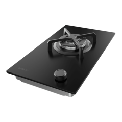 plaque cuisson gaz encastrable noire