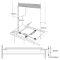 Cuisinière à gaz encastrable Cecotec Bolero Squad G 1400F noire Cuisinière à gaz encastrable Cecotec Bolero Squad G 1400F noire