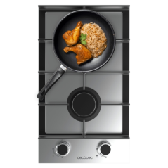 cuisinière gaz encastrable acier
