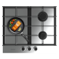Cuisinière gaz encastrable Cecotec 3 brûleurs acier Cuisinière gaz encastrable Cecotec 3 brûleurs acier