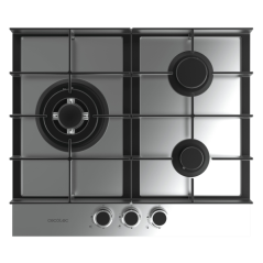 cuisinière gaz encastrable acier Cecotec