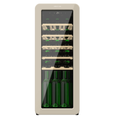 Cave à vin Cecotec Bolero 24 bouteilles beige temp. réglable
