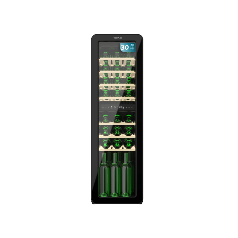 Cave à vin Cecotec Bolero GrandSommelier 30 bouteilles noire Cave à vin Cecotec Bolero GrandSommelier 30 bouteilles noire