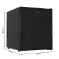 Mini-réfrigérateur bar Cecotec Bolero 44 L noir Mini-réfrigérateur bar Cecotec Bolero 44 L noir
