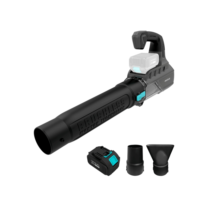 Souffleur de feuilles sans fil Cecotec AirForce 4000 Turbo Noir