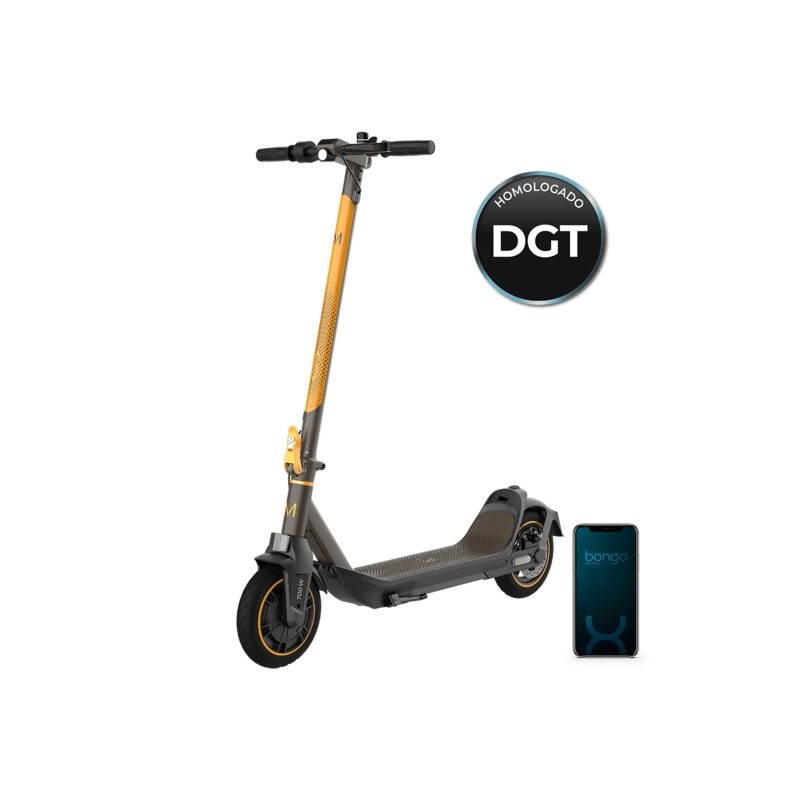 Trottinette électrique Cecotec Bongo M30 700W 30 km noir/jaune