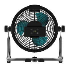 ventilateur de sol noir sans fil