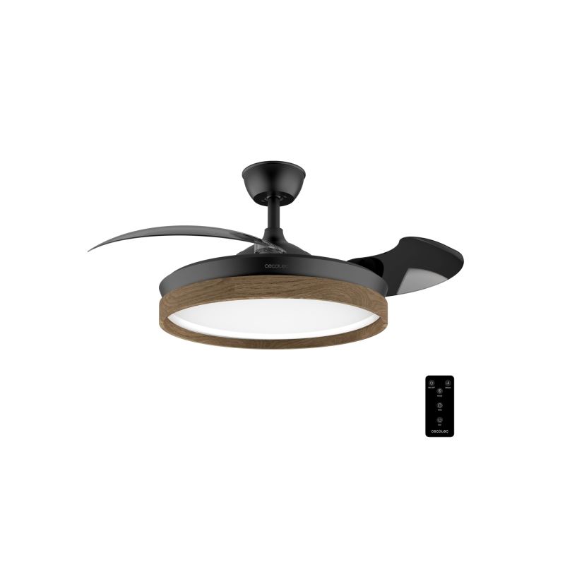 Ventilateur de plafond Cecotec EnergySilence noir LED 35W
