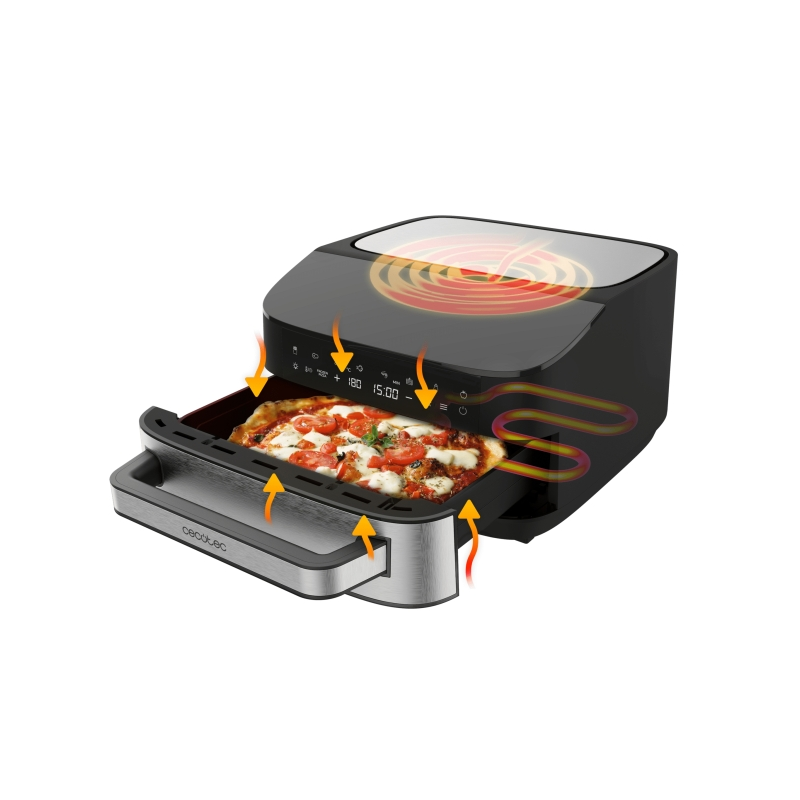 Four à pizza électrique Cecotec 33 cm noir Four à pizza électrique Cecotec 33 cm noir