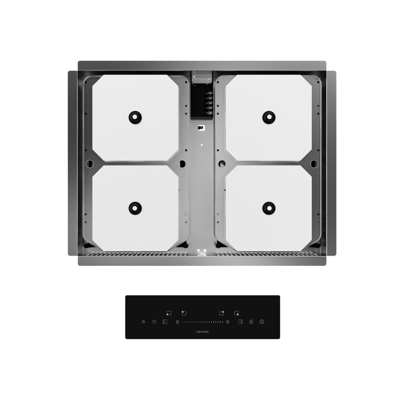 Plaque à induction encastrable Cecotec Bolero Squad I 4300 Noire Plaque à induction encastrable Cecotec Bolero Squad I 4300 Noire