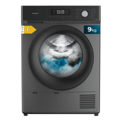 sèche-linge gris foncé
