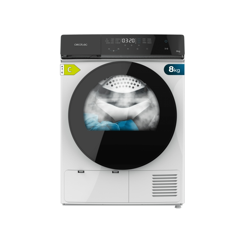 Sèche-linge Cecotec Bolero DressCode Dry 8400 8 kg noir/blanc Sèche-linge Cecotec Bolero DressCode Dry 8400 8 kg noir/blanc