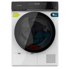 Sèche-linge noir blanc 9 kg