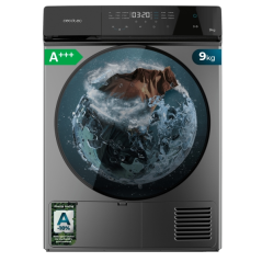 Sèche linge noir gris 9 kg