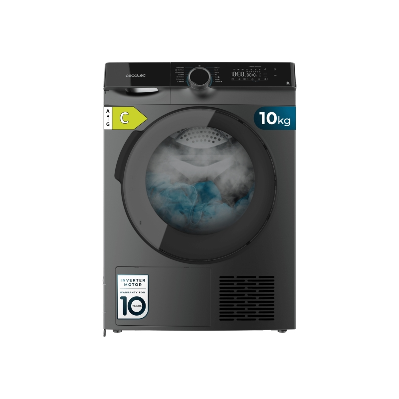 Sèche-linge Cecotec Bolero 10 kg gris foncé Sèche-linge Cecotec Bolero 10 kg gris foncé