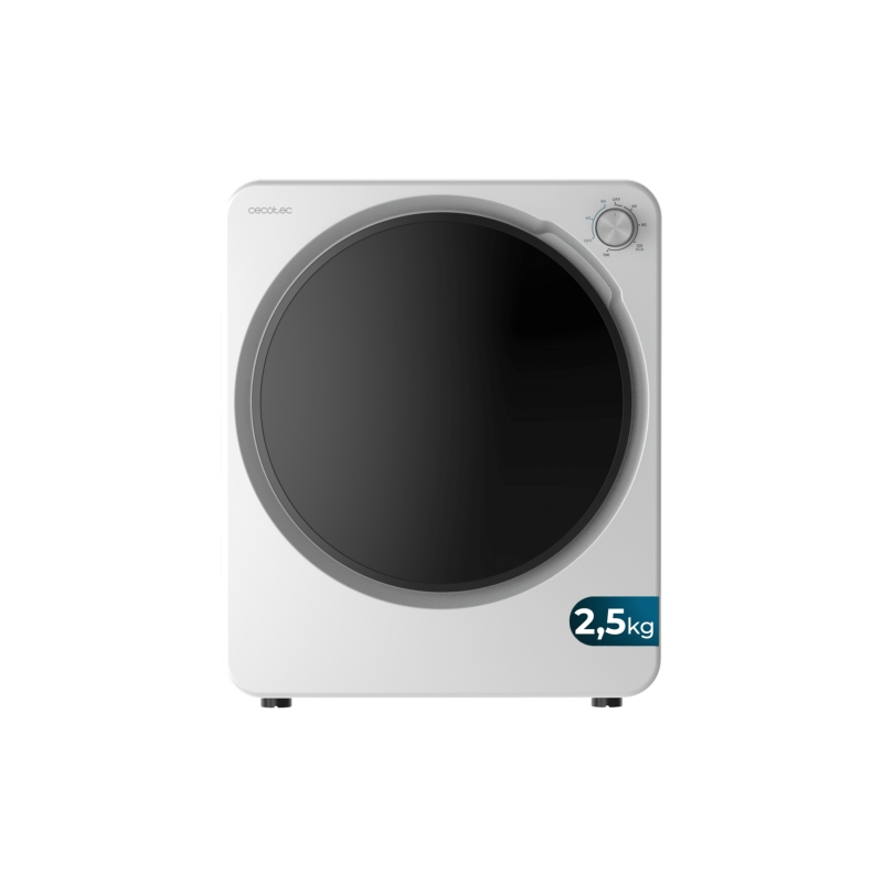 Sèche-linge à évacuation Cecotec Bolero 2,5 kg noir/blanc Sèche-linge à évacuation Cecotec Bolero 2,5 kg noir/blanc