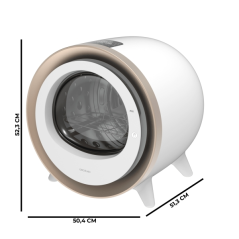 Sèche-linge mini évacuation Cecotec 3 kg blanc