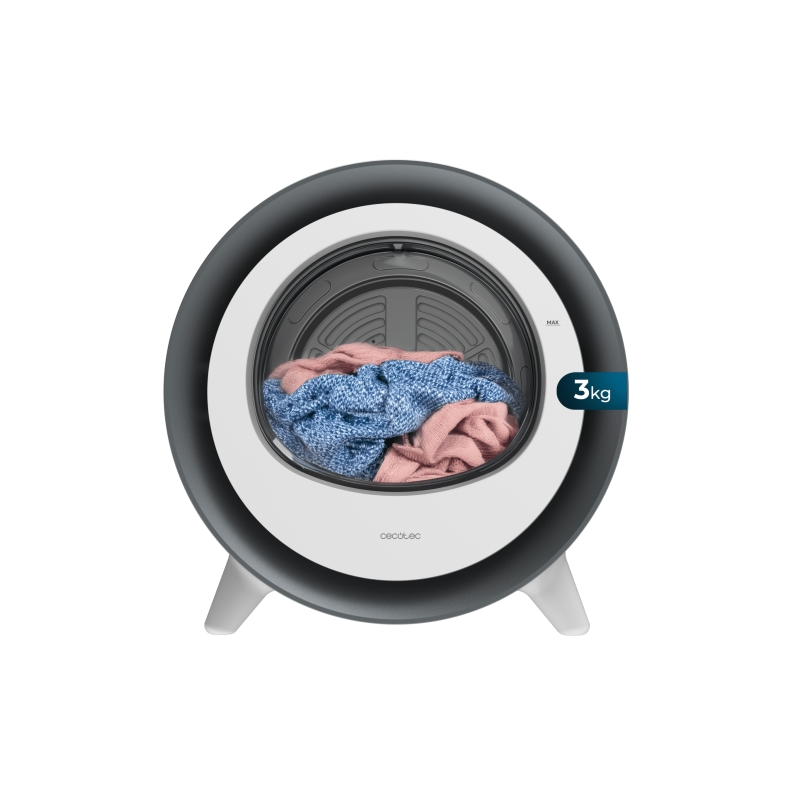Sèche-linge Cecotec Bolero DressCode Dry 3500V 3 kg Noir/Blanc Sèche-linge Cecotec Bolero DressCode Dry 3500V 3 kg Noir/Blanc