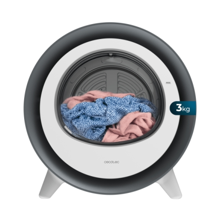 Sèche linge noir blanc