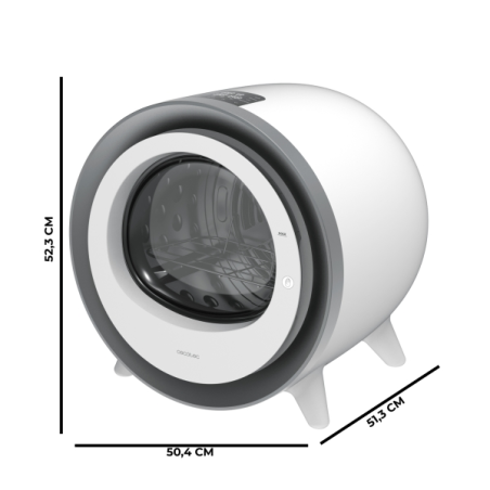 Sèche-linge Cecotec Bolero DressCode Dry 3500V 3 kg Noir/Blanc