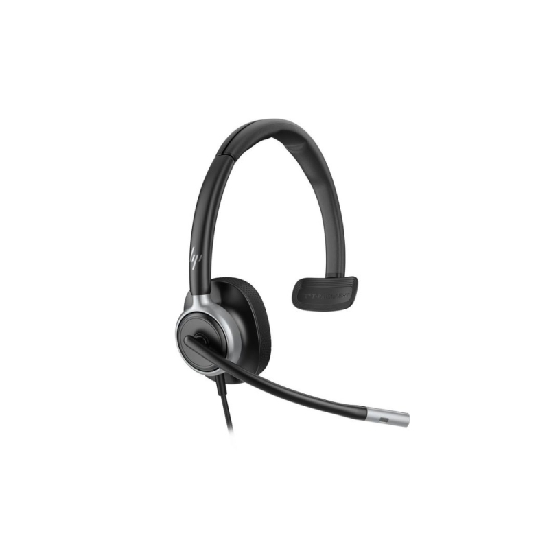 Casque Mono HP Poly Mission 615 avec Micro Noir Casque Mono HP Poly Mission 615 avec Micro Noir