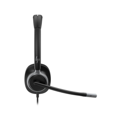 casque mono HP noir micro