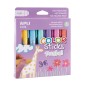 Apli Lot de 6 gouaches solides