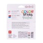 Apli Lot de 6 gouaches solides