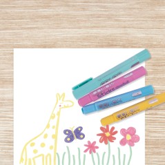 ✅ Apli Lot de 6 gouaches solides couleur Plusieurs couleurs en stock