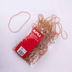 ✅ Bandes Élastiques Apli Ø 140 x2mm - Sachet avec Zip et Eurohole - Contenu 100g - 70% Caoutchouc Naturel - Gr en stock