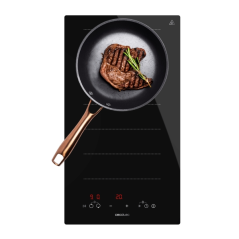 plaque induction encastrable noire