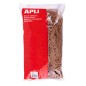 Bandes Élastiques Apli Ø 140 x 2mm - Contenu 1kg - Grande Élasticité et Résistance - 70% Caoutchouc Naturel