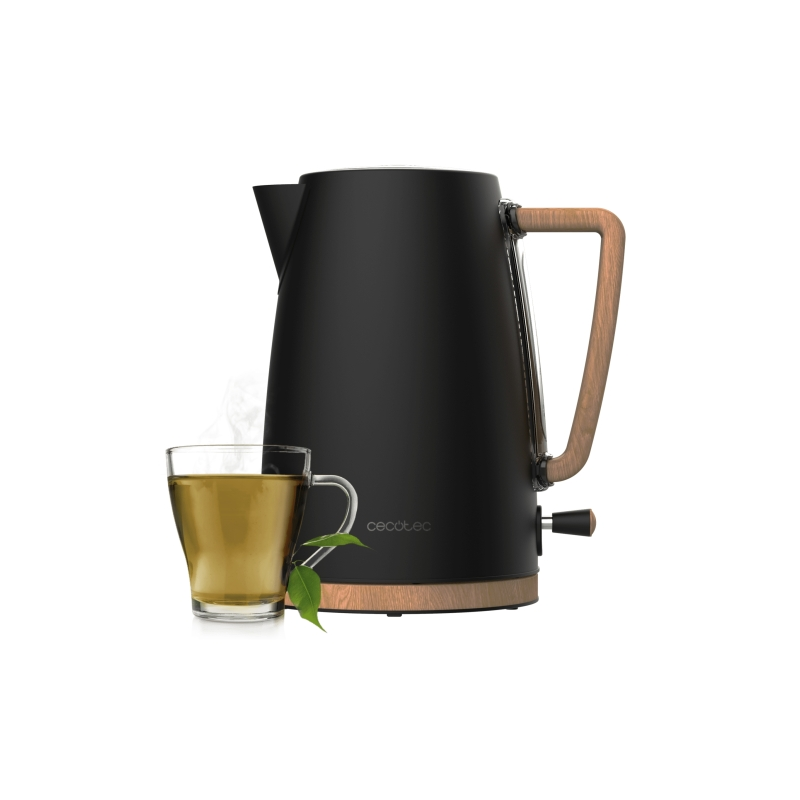 Bouilloire Cecotec ThermoSense 200 Woody 1,7 L Noir