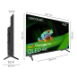 Téléviseur QLED 4K UHD 43 Cecotec V4 Noir Téléviseur QLED 4K UHD 43 Cecotec V4 Noir