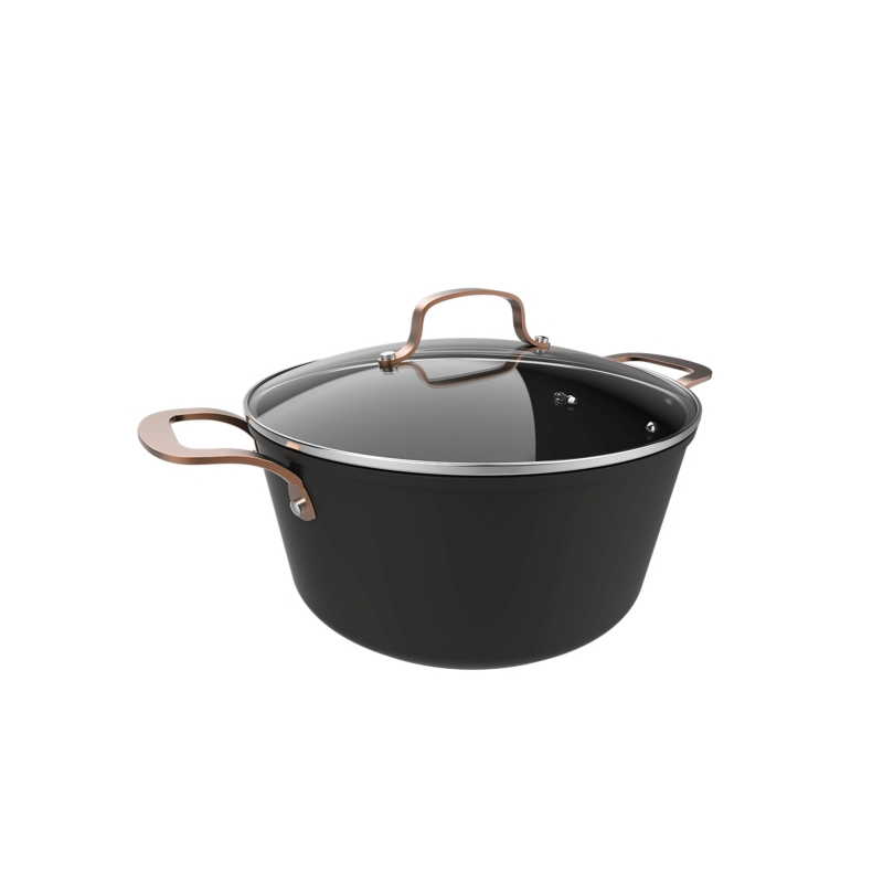 Cocotte Cecotec Polka Fantasy 28 cm noire 7,1 L Cocotte Cecotec Polka Fantasy 28 cm noire 7,1 L