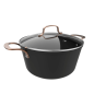 Cocotte Cecotec Polka Fantasy 28 cm noire 7,1 L Cocotte Cecotec Polka Fantasy 28 cm noire 7,1 L