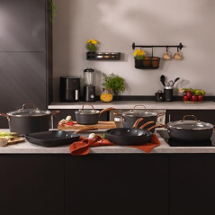 Cocotte basse Cecotec Polka Fantasy 28 cm noire